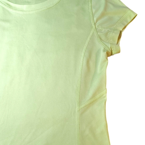 Womens Neon Green Activewear Tee Sz Sm, ATHLEISURE ATHLETIC GYM WORKOUT - Picture 2 of 7